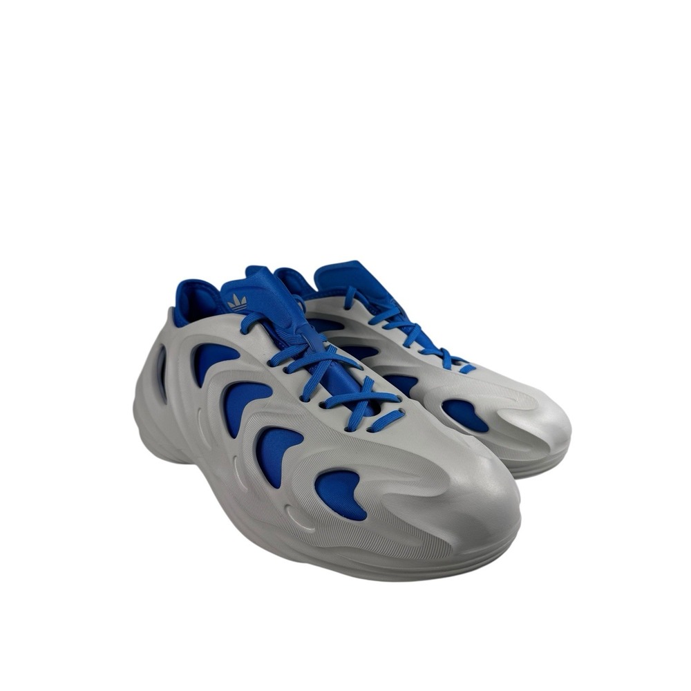 Adidas Adifom Q Men's‎ 9.5 Sneaker Grey/Blue - Picture 3 of 5